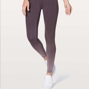 Lululemon Wunder under leggings ombré